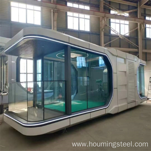 Prefab space capsule house